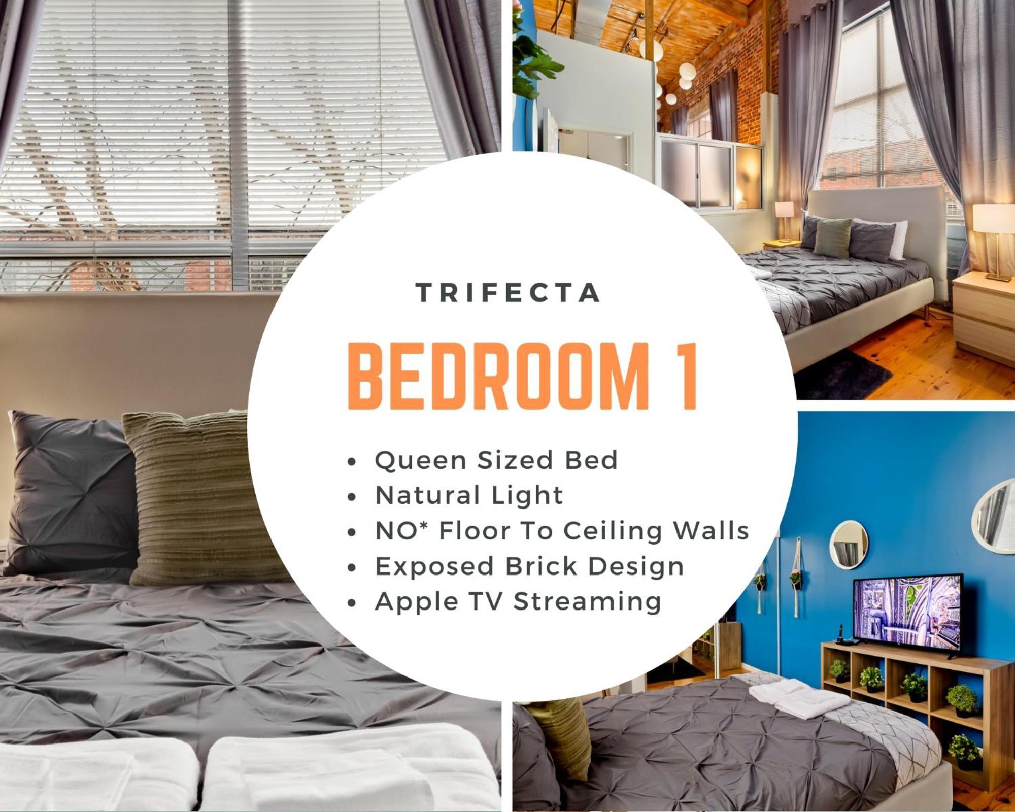 Trifecta Historic Brick 2Br Getaway Superhost Apartment Durham Exterior foto