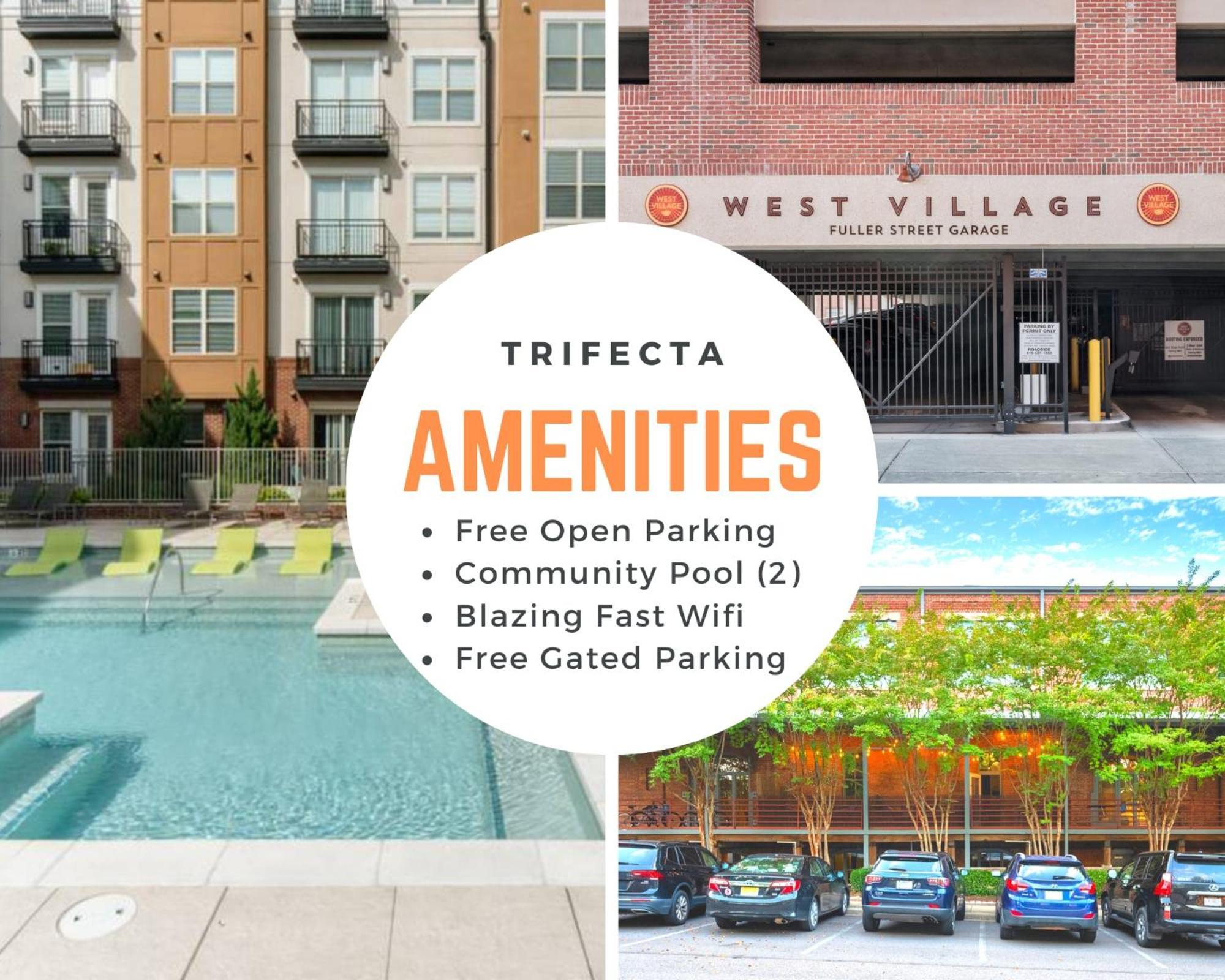 Trifecta Historic Brick 2Br Getaway Superhost Apartment Durham Exterior foto